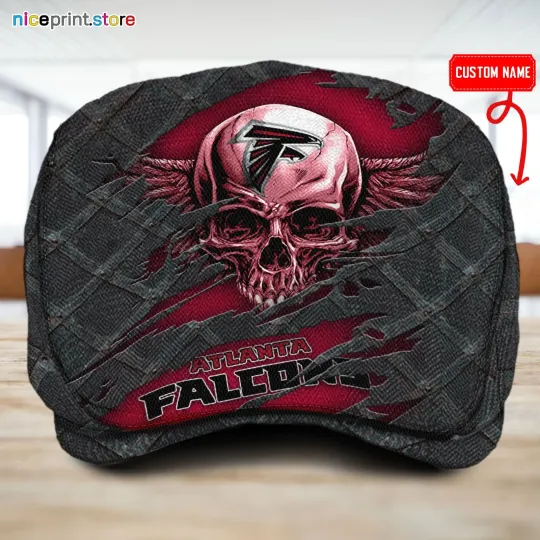 Discover Atlanta Team Falcons Jeff Cap Falcons football Driver Cap Golf Cap football Flat Cap