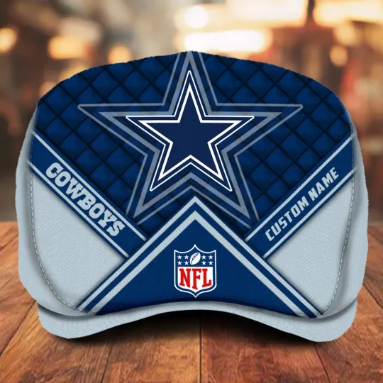 Discover Dallas-Cowboys Jeff Cap football Flat Cap Newsboy Cap Golf Cap For Men Free Ship1