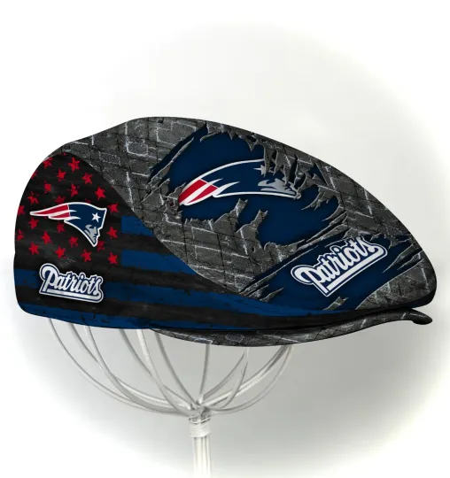 Discover New England Team Patriots Jeff Cap football Jeff Cap Patriot Cap Newsboy Cap For Men5