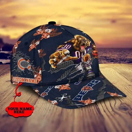 Chicago Bears Personalized Classic Cap