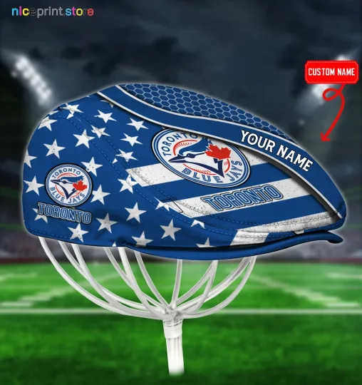Discover Toronto Team Blue Jays Jeff Cap MLB Jeff Cap Driving Cap Golf Cap Flat Cap 28