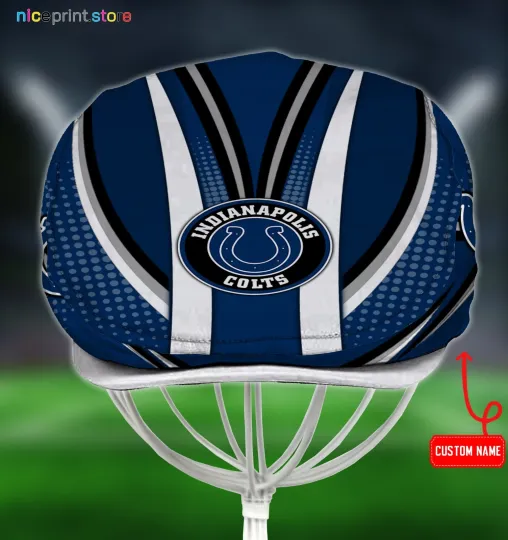 Discover Indianapolis Team Colts Jeff Cap football Jeff Cap Driving Cap Golf Cap Flat Cap