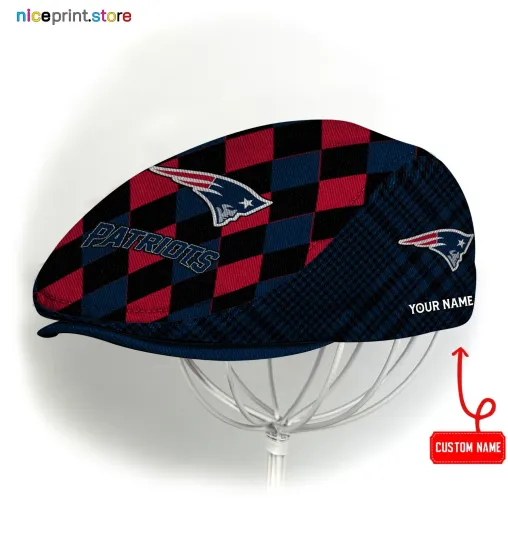 Discover New England Team Jeff Cap football Beret Hat Flat Cap football Golf Cap