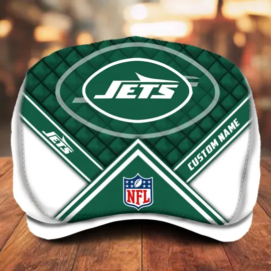 Discover New York Team Jets Custom Jeff Cap – Personalized Name football Fan Gift Cap M1