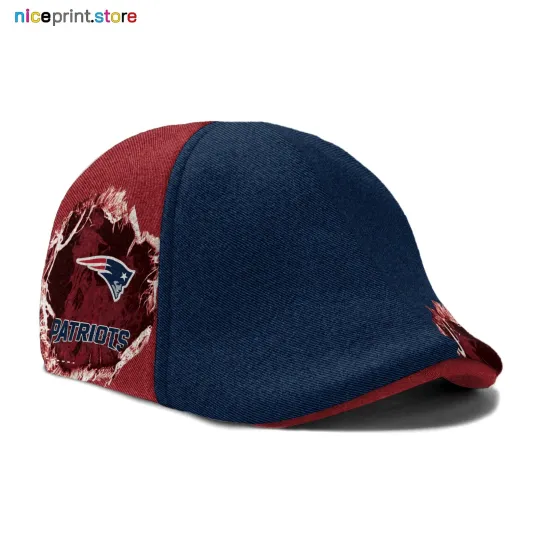 Discover New England Football Team Patriots Ivy Cap Flat Cap Driving Cap Golf Cap