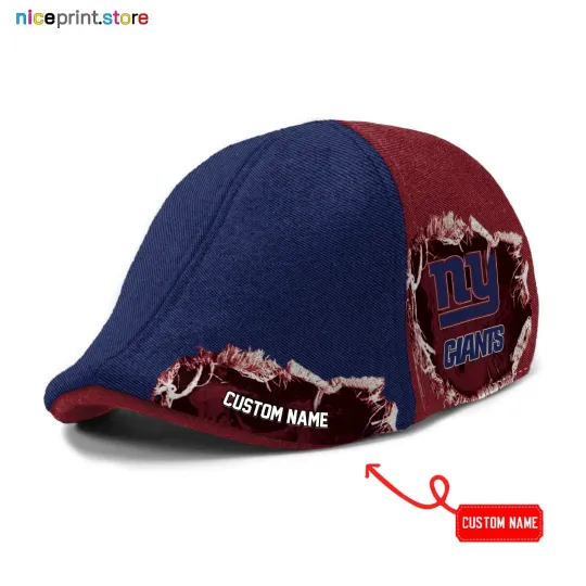 Discover New York Team Giants Ivy Cap Giants Flat Cap football Newsboy Cap Golf Cap Driving