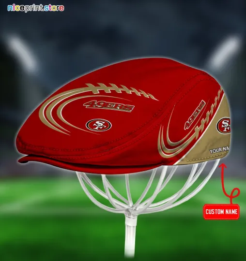 Discover San Francisco Team Jeff Cap football Beret Hat football Flat Cap football Golf Cap Driver