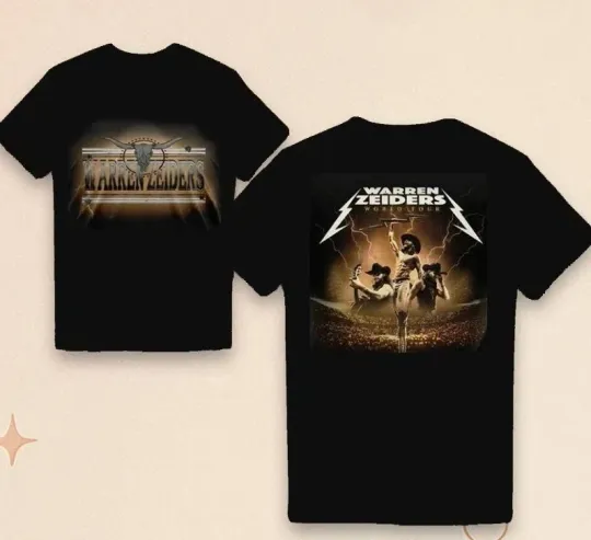 Discover Warren Zeiders 2026 World Tour Thunder Two Sided Shirt T-ShirtTshirt