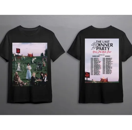 Discover The Last Dinner Party Announce 2026 North America Tour T-shirt