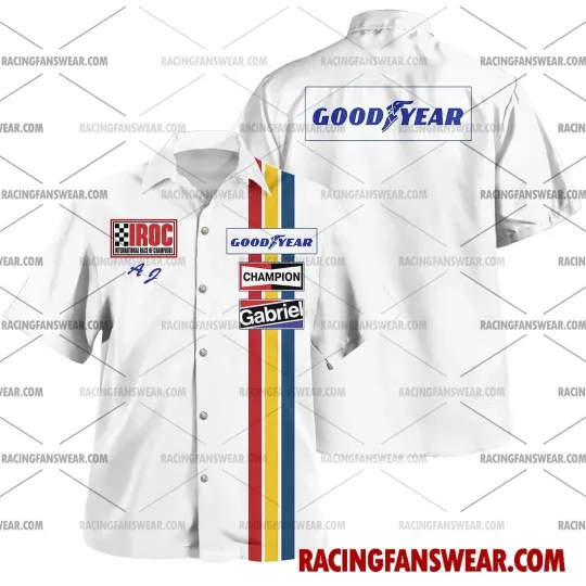 Discover a j foyt indycar racing 1975 hawaiian shirt
