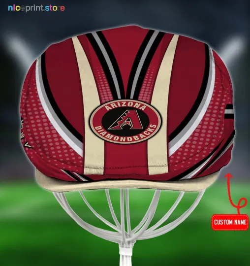 Discover Arizonna Team Diamondbacks Jeff Cap MLB Jeff Cap Driving Cap Newboys Cap Golf Cap