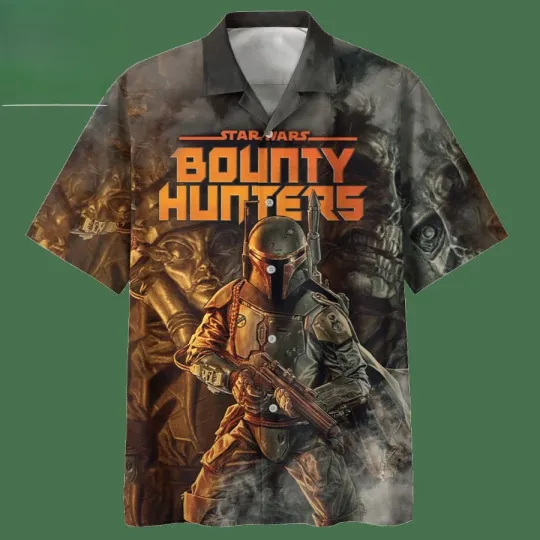 Discover Disney Star Wars Bounty Hunters Hawaiian Shirt