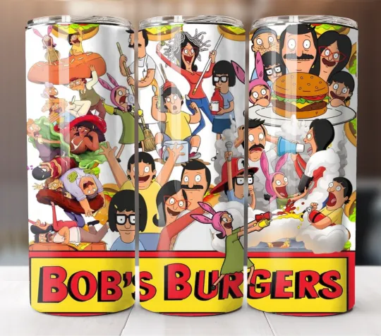 Discover Bob's Burgers Insulated Tumbler with Straw-Stainless Steel Mug