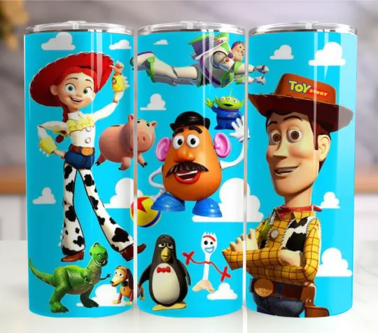 Discover Toy Story Insulated Tumbler with Straw-Stainless Steel Mug