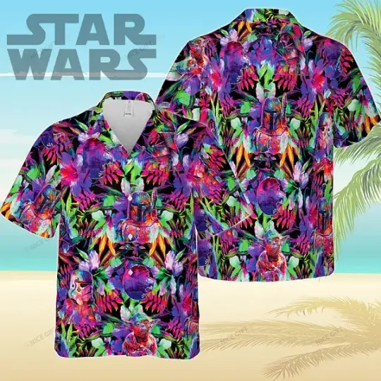 Discover Star Wars Epic Adventures Illustrated Hawaiian Shirt