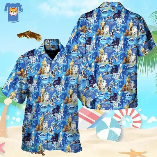 Discover Starwars Luke Sleepwalker Star Wars Movie Hawaiian Shirt
