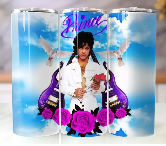 Discover Prince Tumbler Insulated Stainless Steel Cup Mug Straw Lid