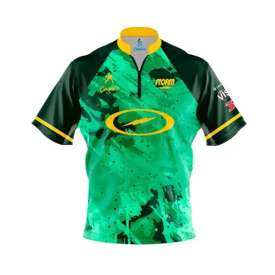 Discover *Custom Name* Storm Belmo Bolt The Land Bowling Jersey Size S-5XL, NEW