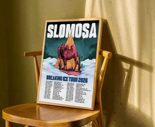 Discover Slomosa Poster Breaking Ice Tour 2026