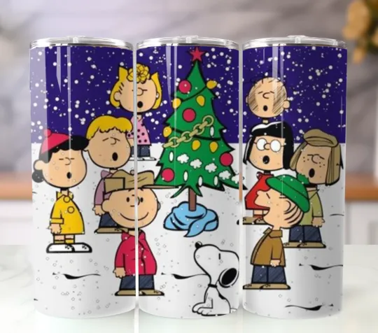 Discover 20oz Stainless Steel Tumbler Insulated Travel Mug Christmas Friends Tumbler