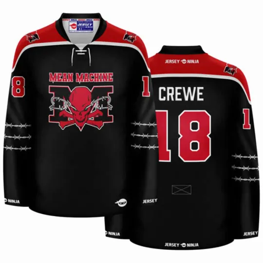 Discover Mean Machine Paul Crewe Men's Hockey Jersey