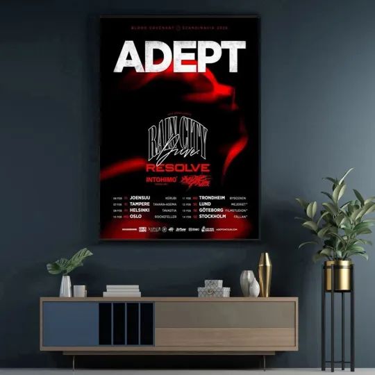 Discover Adept Fall Tour 2026 Poster