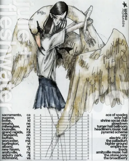 Discover Julie Band Featuring Fleshwater US Tour 2026 Schedule Venue Tour Poster