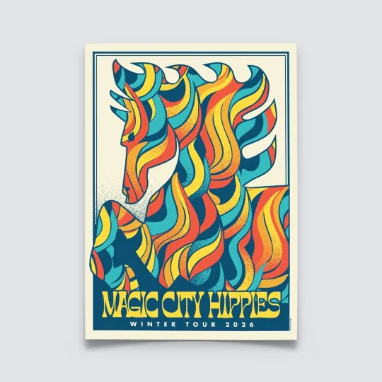 Discover Magic City Hippies Winter Tour 2026 Poster