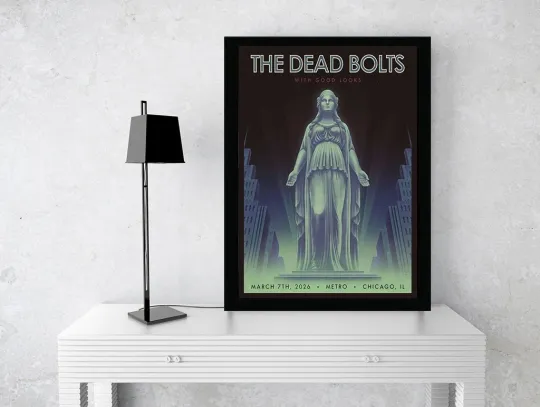 Discover The Dead Bolts Concert Chicago Metro Tour Mar 07 2026 Poster
