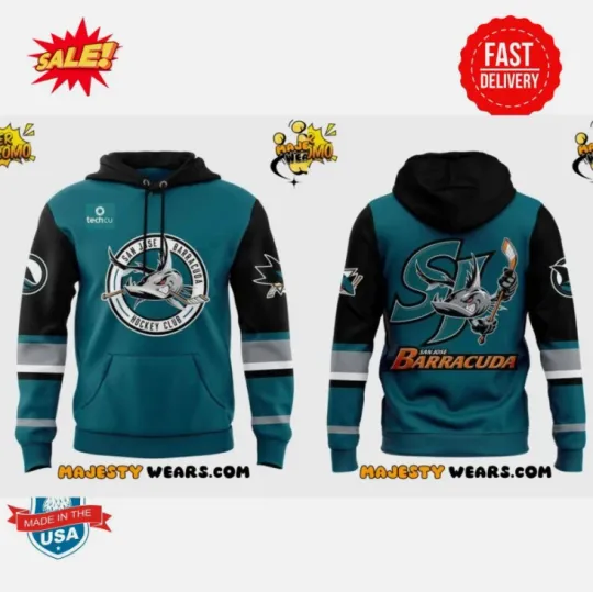 Discover San Josee Special New 2025-2026 Teal 3D Hoodie
