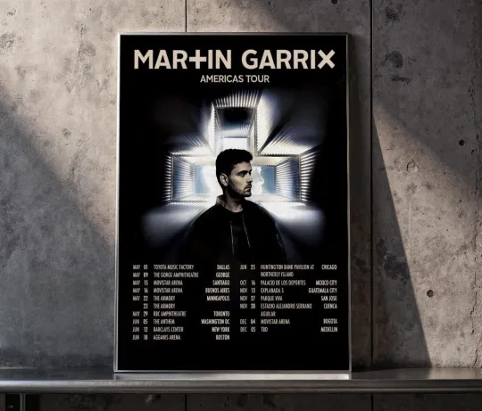 Discover Martin Garrix 2026 Americas Tour Poster
