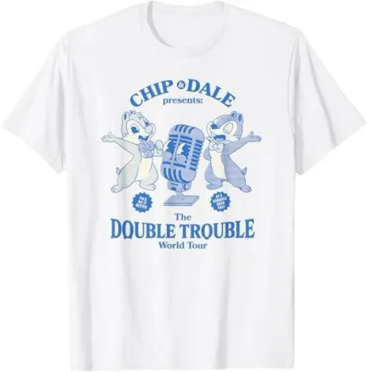 Discover Disney Chip 'n Dale Rescue Rangers World Tour T-Shirt for Men and Women
