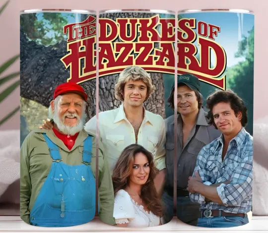 Discover 20oz Stainless Steel Tumbler | Dukes of Hazzard Classic Car Country Mug Cup