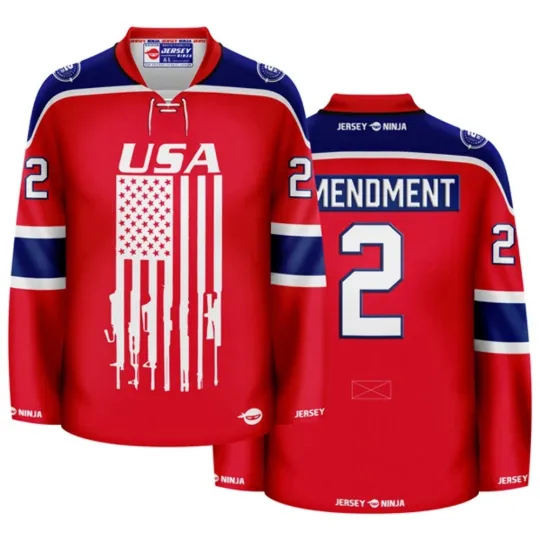 Discover 2nd Amendment Men's Hockey Jersey