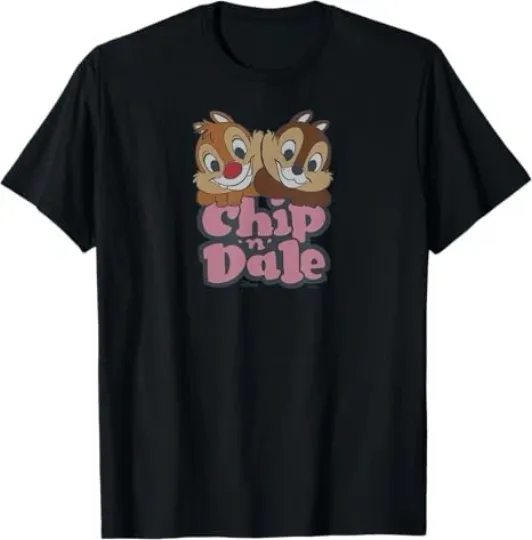 Discover Chip N Dale Rescue Rangers Character Logo T-Shirt, Gift For Friends