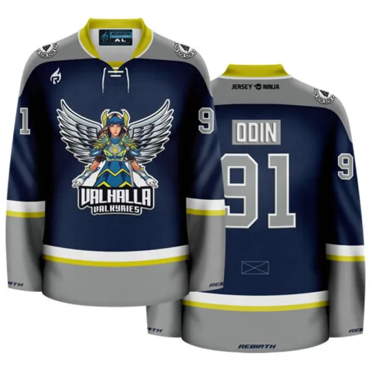 Discover Valhalla Valkyries Mythical Men's Hockey Jersey