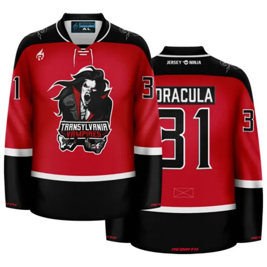 Discover Transylvania Vampires Mythical Hockey Jersey for Men