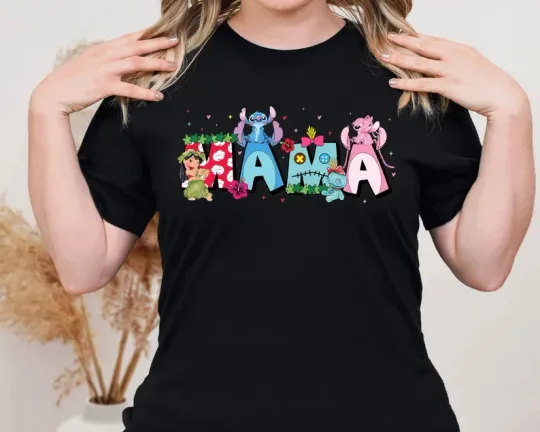 Discover Disney Funny Lilo And Stitch T-Shirt, Gift For Friends