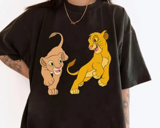 Discover Disney The Lion King Young Simba And Nala T-Shirt
