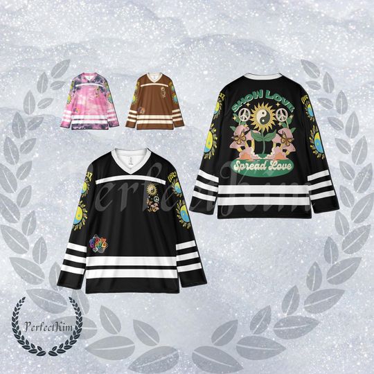 Discover Griz Hockey Jersey: Unisex EDM Rave Music Festival Merch