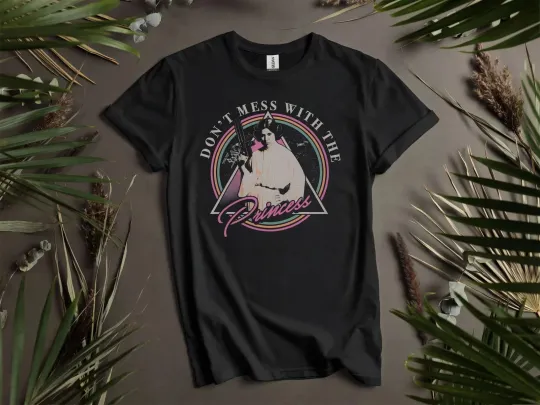 Discover 90s Star Wars Leia Princess T-Shirt, Gift For Friends