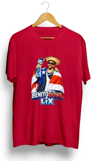 Discover Bad Bunny | Benito Bowl Superbowl T-Shirt