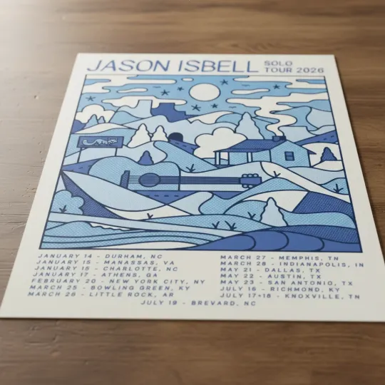 Discover Jason Isbell Solo Tour 2026 Poster