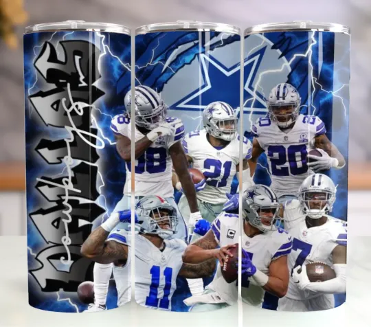 Discover Dallas 20oz Insulated Tumbler with Straw - Stainless Steel Mug