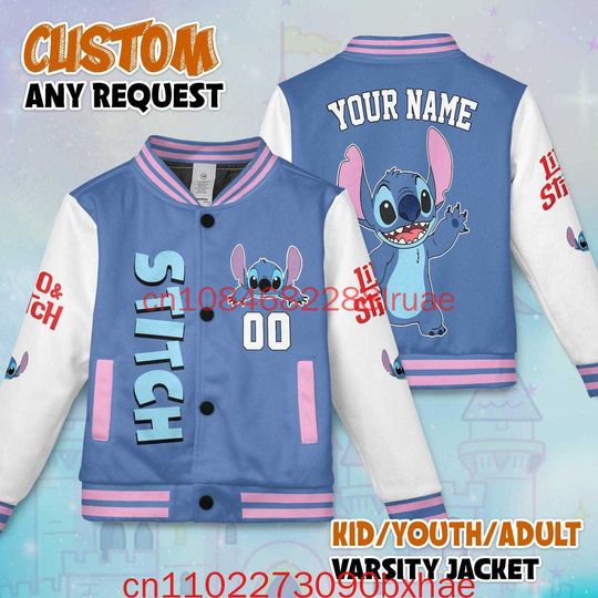 Discover Custom Donald Duck Varsity Jacket Personalized Disney Donald Duck Baseball Jacket Donald Duck Kids Youth Adult Varsity Jacket
