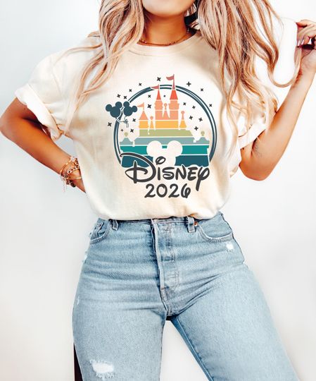 Discover Disney 2026 shirt, Disneyland Family Vacation 2026 Shirt, Custom Disney Family Shirt, Disney Family Trip Shirt, Disney Family Vacation Shirt