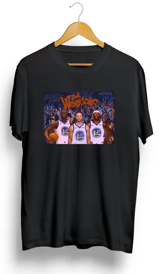 Golden State Warriors T-Shirt featuring Steph Curry, Klay Thompson, and Draymond Green