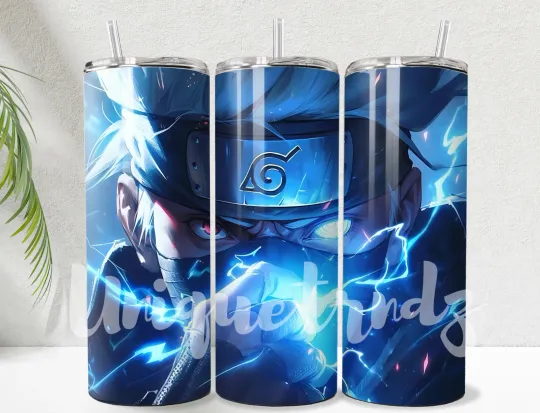 Discover Narutoo Anime Straight 20oz Tumbler Cup Mug Insulated Stainless Steel #11