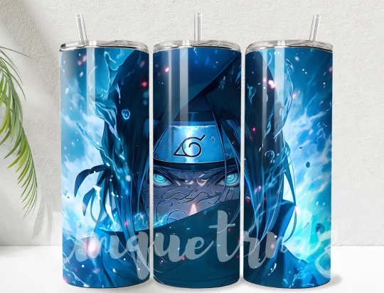 Discover Narutoo Anime Straight 20oz Tumbler Cup Mug Insulated Stainless Steel #9