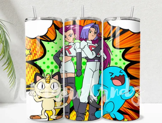 PKM Straight 20oz Tumbler Cup Mug Insulated Stainless Steel #1